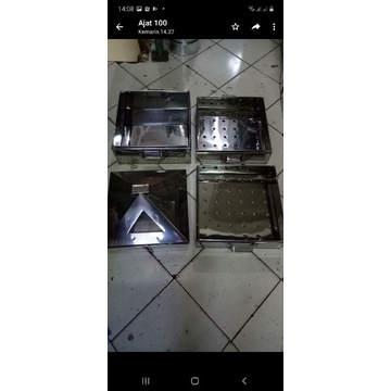 KUKUSAN KALAKAT KOTAK SUSUN 45 CM STAINLESS