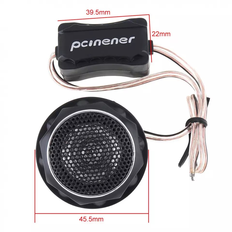 Speaker Mini Dome Tweeter Mobil HiFi 150W Audio EfIsiensi Tinggi 2 PCS