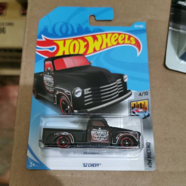 hot wheels 52 chevy pink
