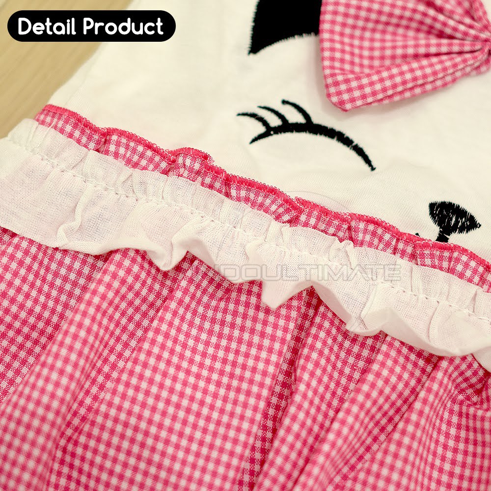 dress bayi + FREE bando Baju Bayi Perempuan TRS-041 Baju Rok Terusan Bayi Rok Bayi Pakaian Bayi Perempuan