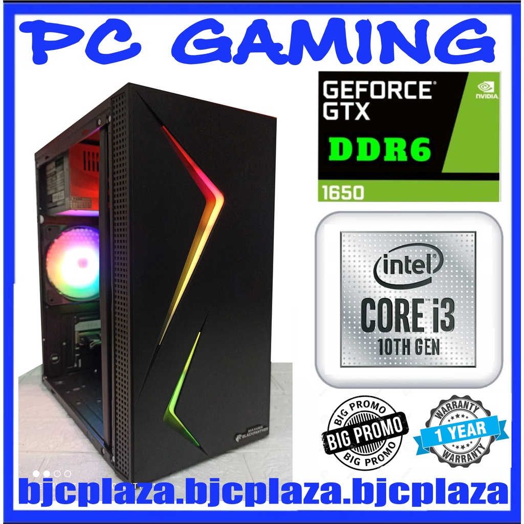 pc gaming core i3 10100f gtx 1650 ddr6