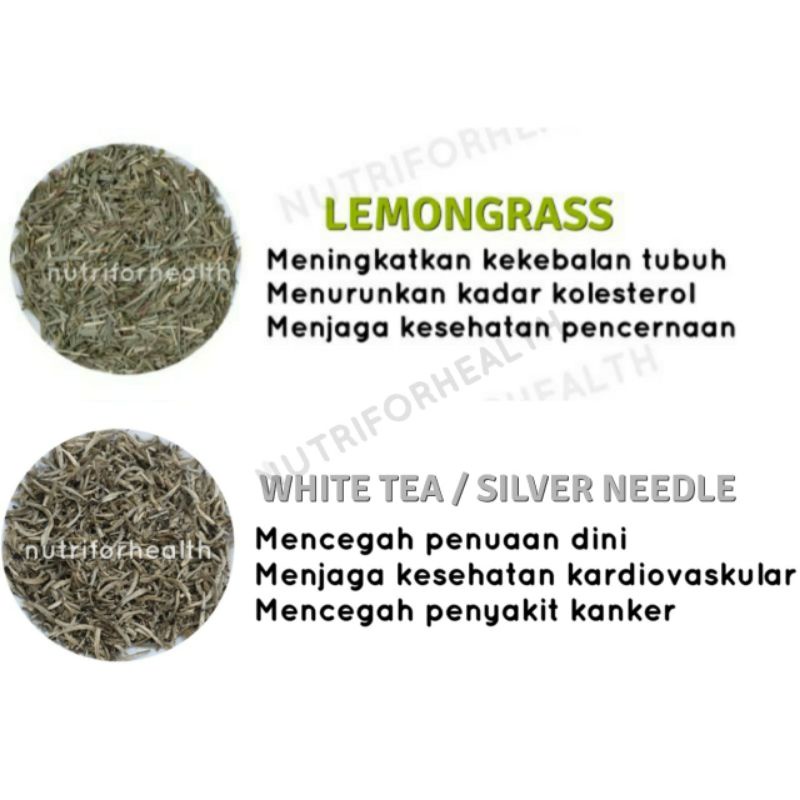 (50gr) TEA SERIES Teh Hijau Peppermint Stevia Oolong Grentea Earl Grey Black Tea Lemongrass