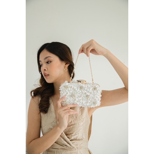 Mabelle- tas pesta- party bag - clutch - seserahan - sangjit - birthday - bridesmaid - wedding - hadiah - kado