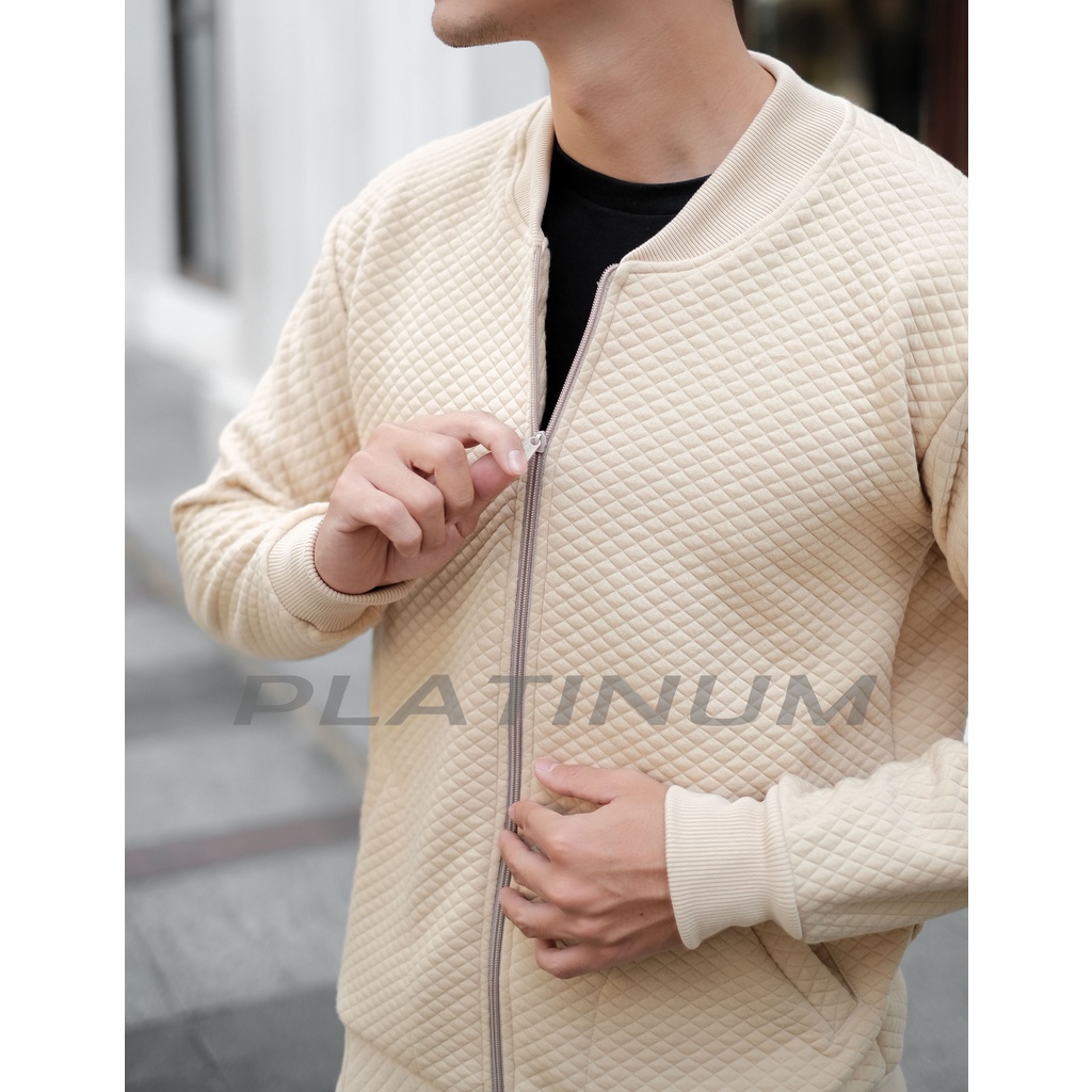 Outerwear Jaket Comfy l Jaket Bomber Comfy Platinum World