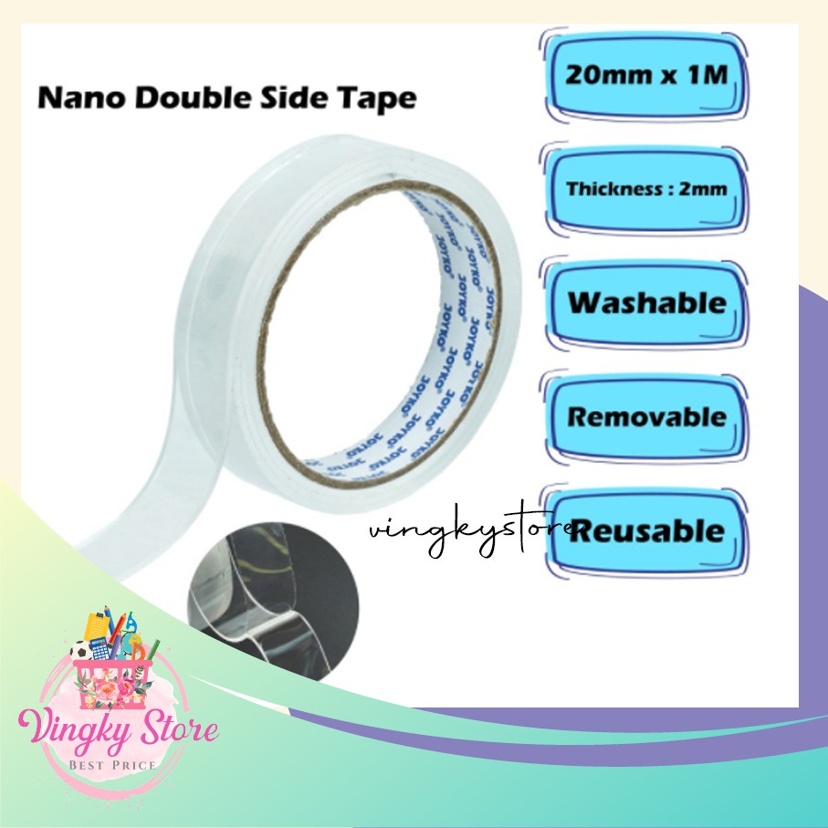 

Double Tape Nano Joyko 20mm X 1m