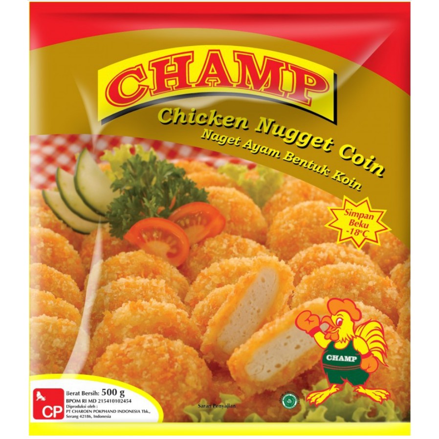 Champ Chicken Nugget Coin 500gr