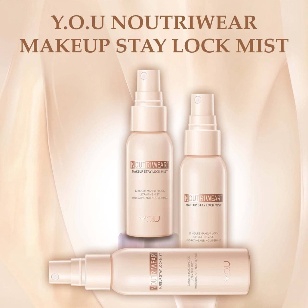 YOU NoutriWear Stay Lock Mist 55ml YOU Makeup