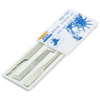 Alat Pembuka kunci Gembok Credit Card Lock Pick Set