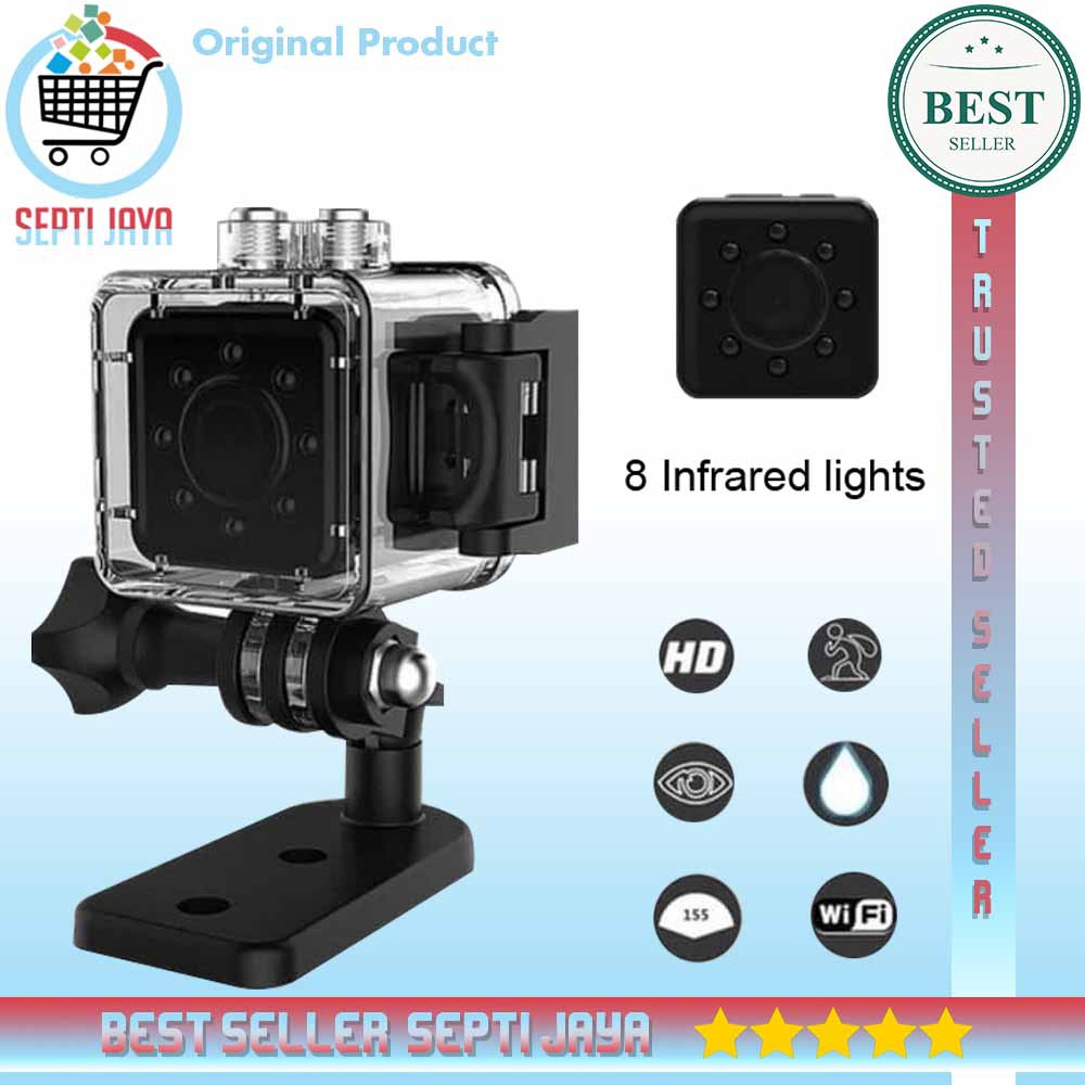 Camera Mini SQ23 WiFi Waterproof 30M Spy Kamera Full HD 1080P Spycam Waterproof Full HD 1920 x 1080P