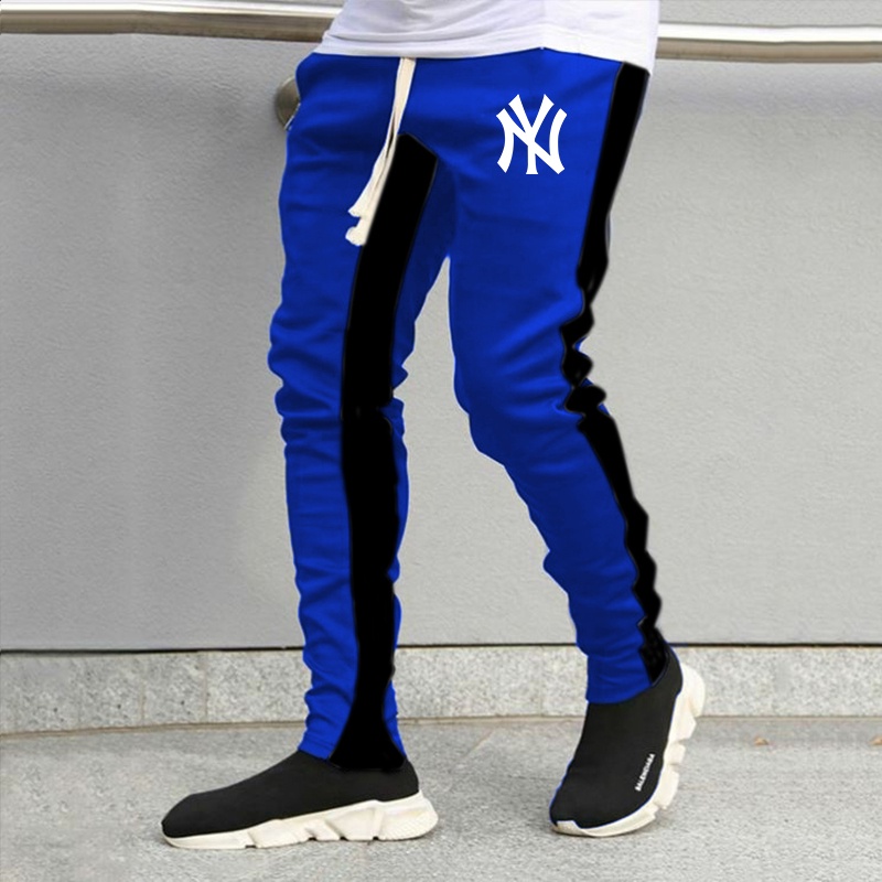 Lilipop.id Celana Joger Pria NY Newyork Training Jogger Olahraga Pants Yoga Gym