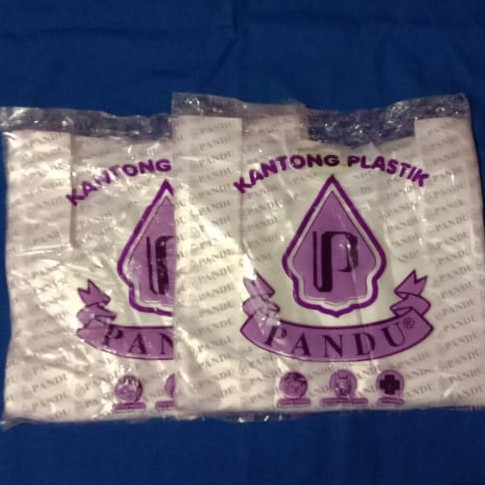 DISKON BESAR!!! Plastik Kresek Putih Bening Merk Pandu Uk Tanggung ( 24 )