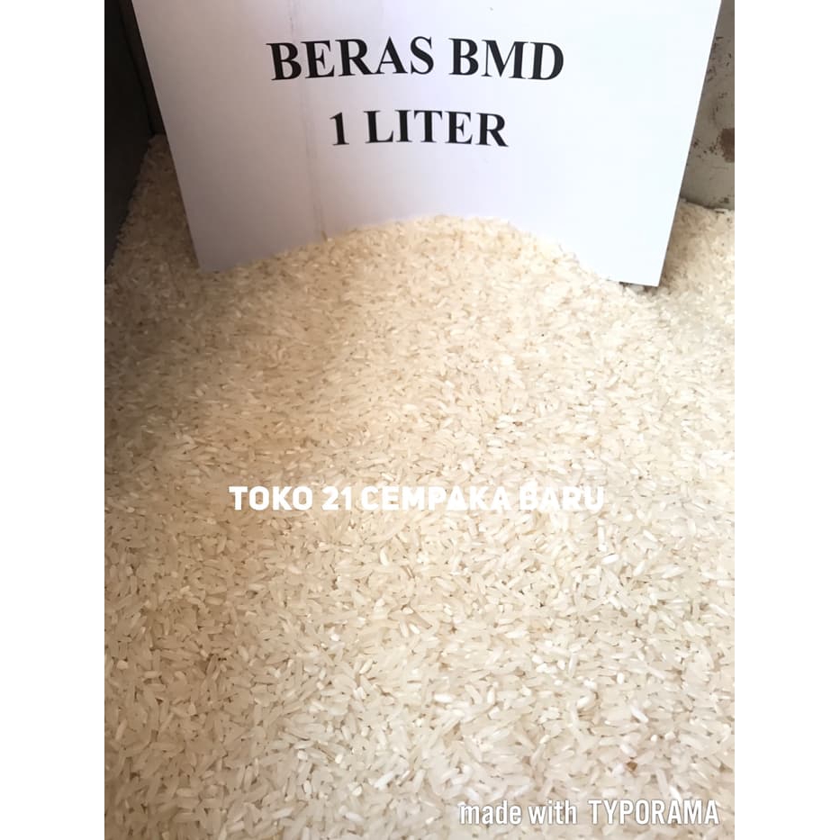 

Beras BMD 1 Liter | Pulen Sedang Murah Promo Putih Enak 1Liter 1L L