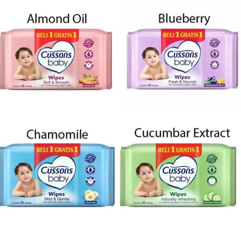 CUSSONS baby tisu basah bayi