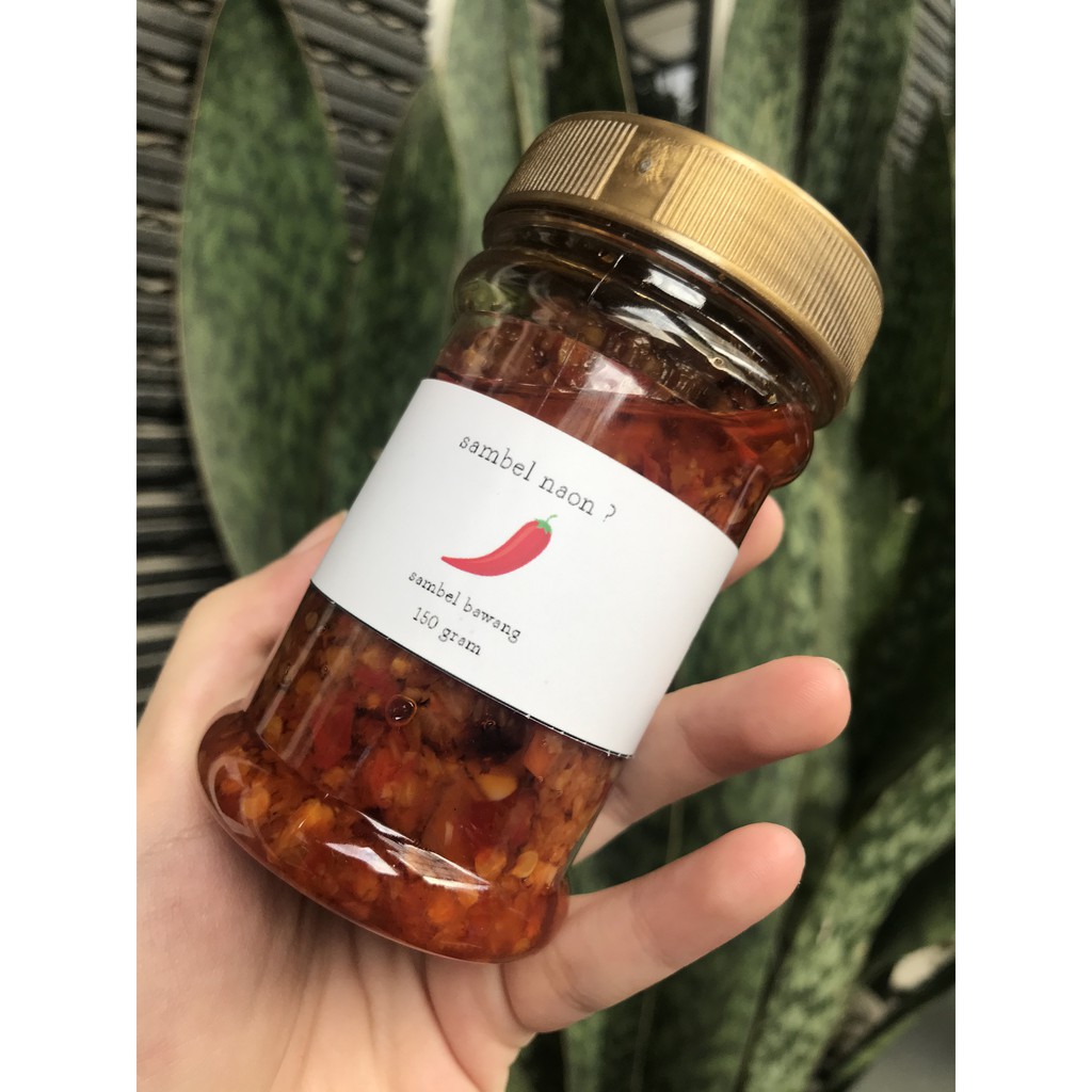 

sambel naon  : Sambal Bawang 150 gram