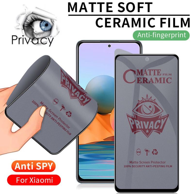 Anti Gores Matte Spy Redmi 10 11 10A 10C 10 5G 10 2022 10 Prime 9 9A 9C 9T 8 8A 8A Pro 7 7A 6 6A 5 5A 5+ 4 4A 4X