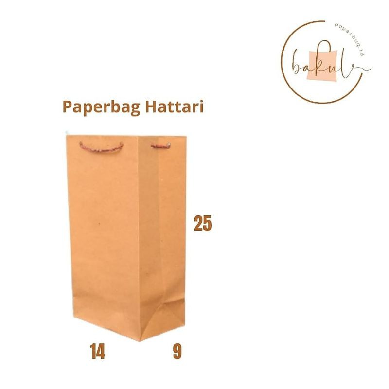 

PAPERBAG POLOS COKLAT 14X25 UKURAN WAFER SOUVENIR TAS KERTAS KRAFT SAMSON (PEMBELIAN MIN 12 PCS)