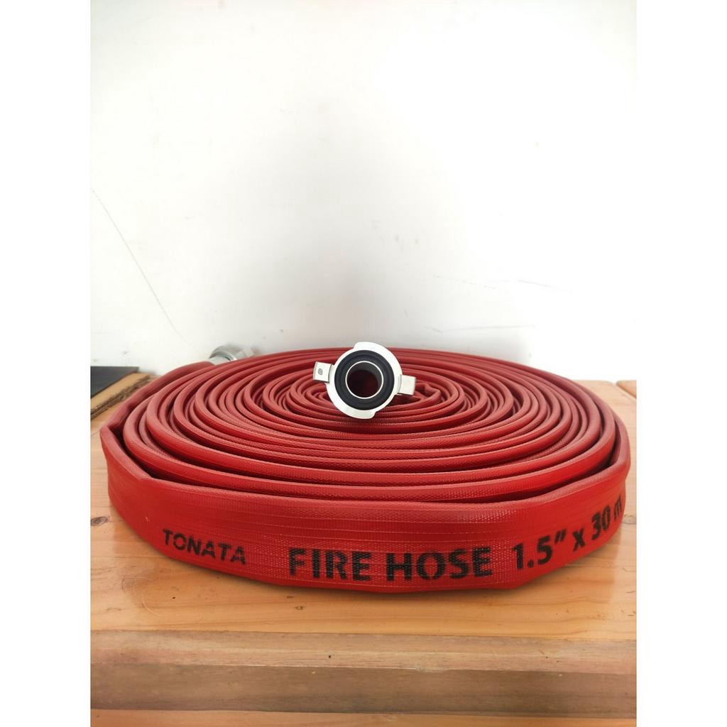 Fire Hose Rubber VDH Tonata 1.5&quot; x 30m / Selang Pemadam 30 m