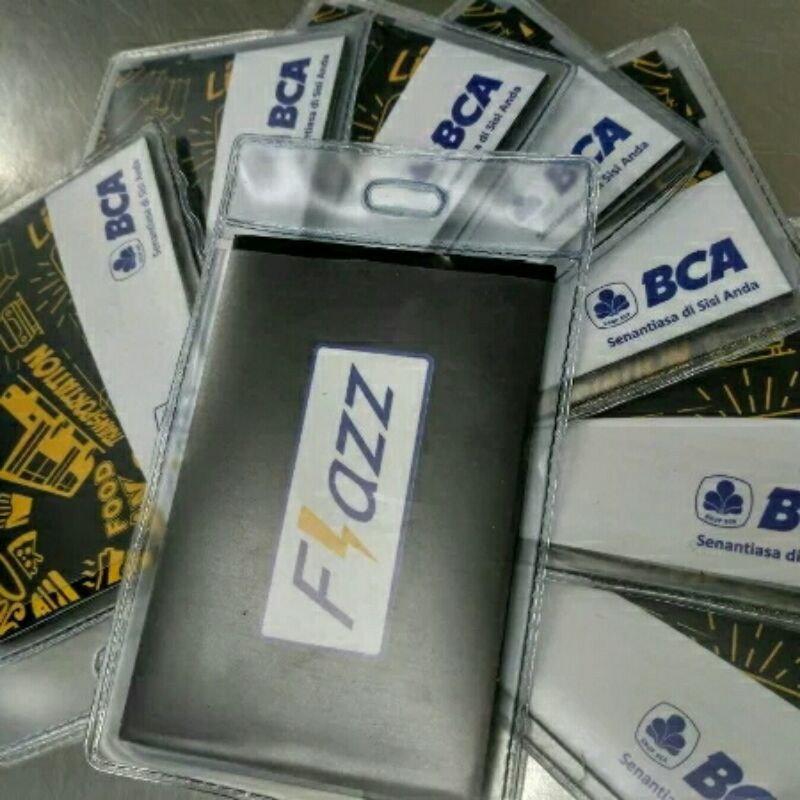 Flazz BCA Warna Hitam ORI /Like eTOLL eMONEY Tapcash or Brizzi