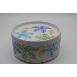 DongHwa Toples Canister Keramik  Flora Pattern 3pcs Set 