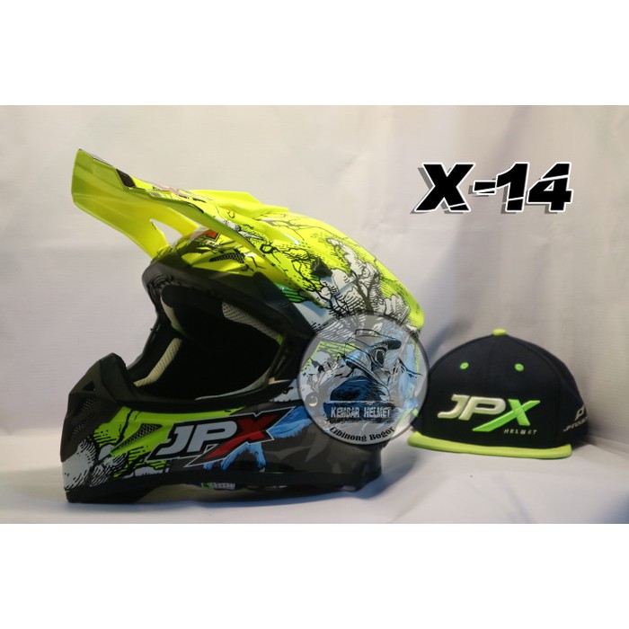 HELMET JPX CROSS FOX1 X-14