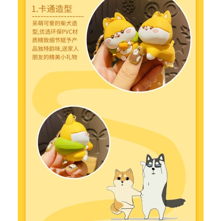 GANTUNGAN SHIBA ORI / GANTUNGAN KUNCI / GANTUNGAN TAS / GANTUNGAN IMPORT/ GANTUNGAN KARAKTER / SHIBA