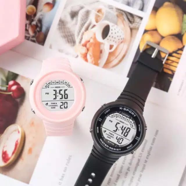 (Dikirim Dari Jakarta)Jam tangan kasual Pria lasika L8110 Digital Water Resist