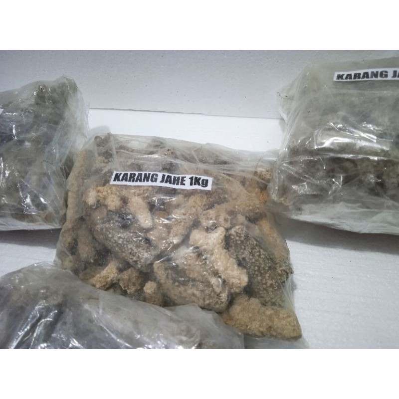 BATU KARANG JAHE 1Kg Media Filter Aquarium/Aquasacpe