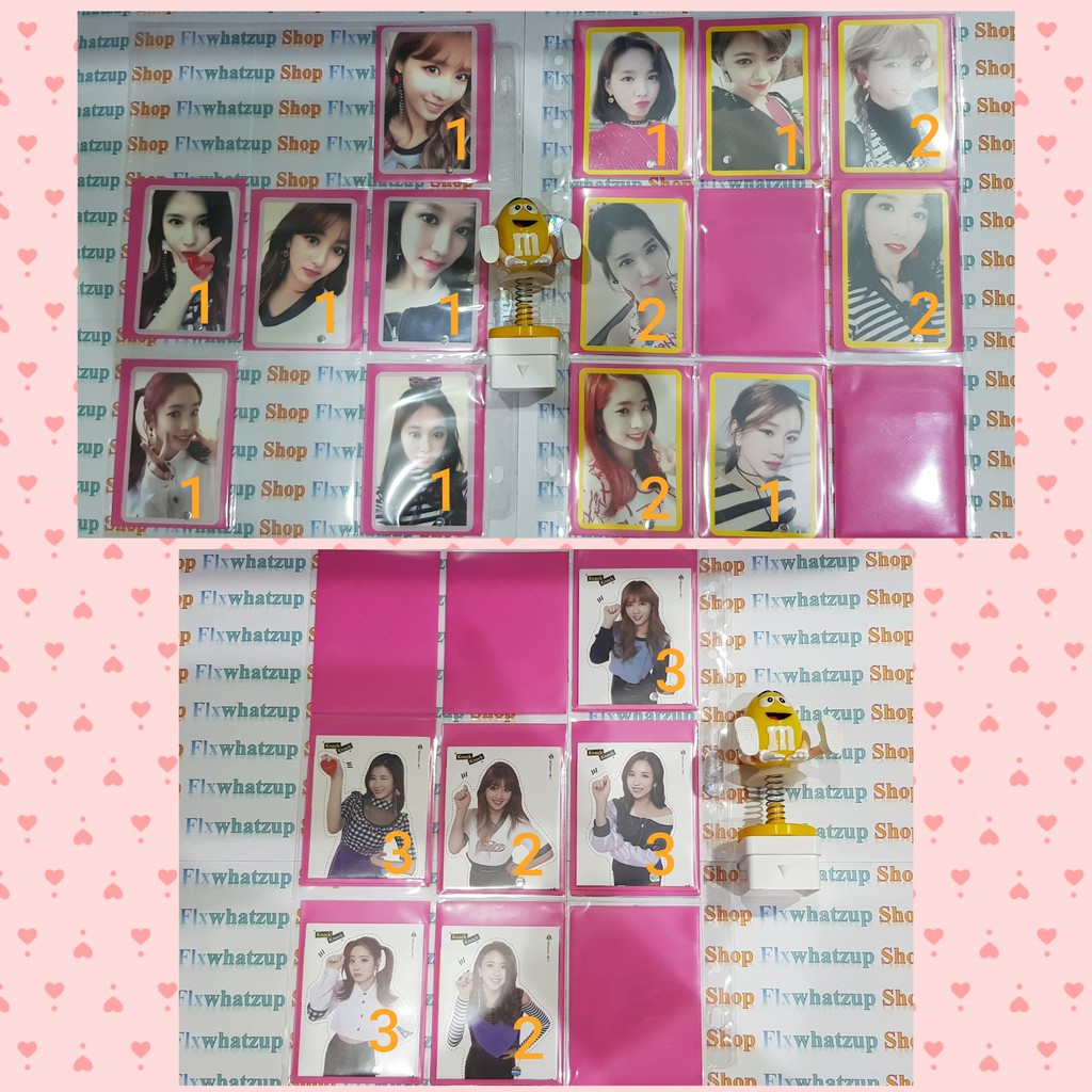 Twice Official Photocard (Twicecoaster 2) - Collection