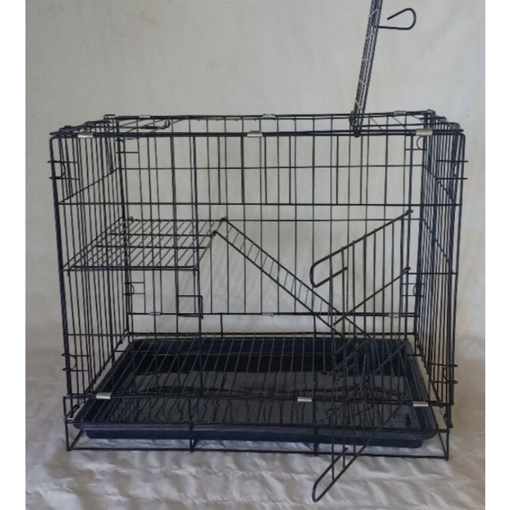 KANDANG KUCING MURAH TINGKAT 1 UKURAN 60X40X50 CM-3