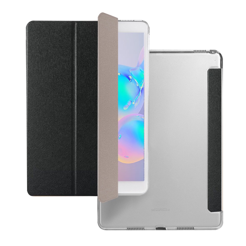 Casing Flip Lipat Tiga Ultra Tipis Untuk Samsung Galaxy Tab S6 10.5 2019 Tab S6 SM-T860 SM-T865