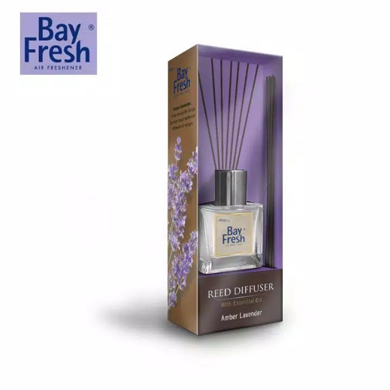 Bayfresh reed diffuser pengharum ruangan regular refill / fragrance aromatic sakura coffee lavender vanilla yuzu-2