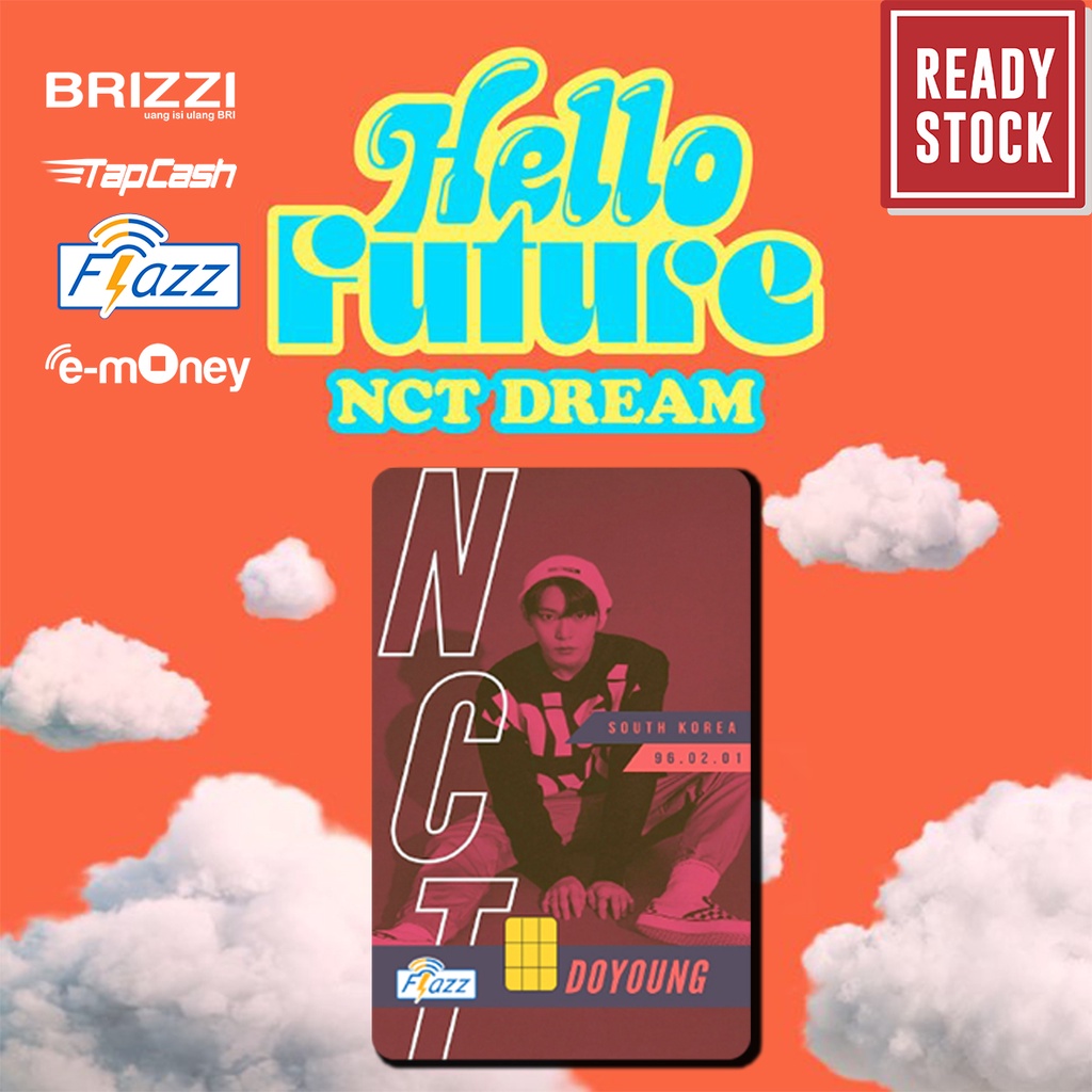 Emoney mandiri flazz bca gen 2 brizzi tap cash custom NCT DREAM k-pop DREAMER kartu e toll free edit 1 sisi atau 2 sisi cocok untuk komunitas dan souvenir