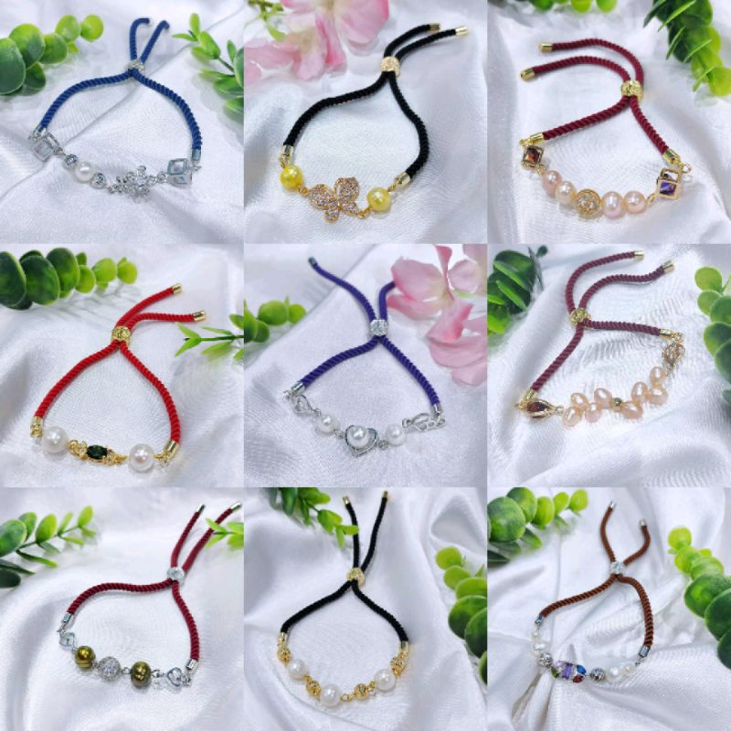 Gelang tali mutiara lombok|Gelang tali mutiara tawar|Gelang mutiara lombok|Gelang mutiara asli lombo