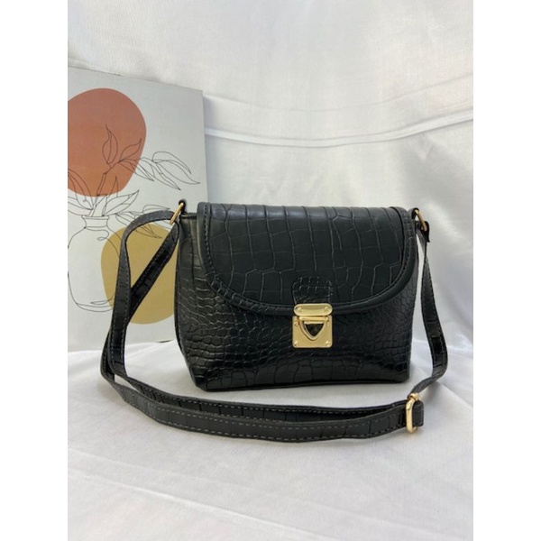 Quilen croco / tas croco / tas selempang wanita / sling bag