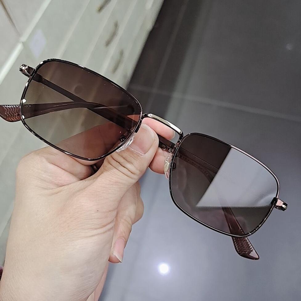 TER - Kacamata Gaya Pria Keren - Kacamata Korea Trend 2022 - Kacamata Hitam Kecil Elegant V13O