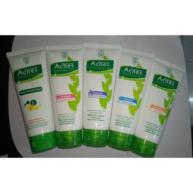 Acnes face Wash 100 / Sabun jerawat /creamy wash acnes / Acnes facial wash / ori