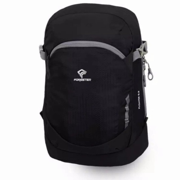 Unik Tas Ransel Forester Floater 0.2CB 20392 Tas punggung Pria Outdoor - Hitam Diskon