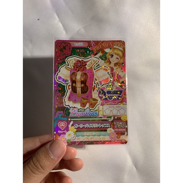 aikatsu jepang tops akari girly violin BOOKED❗️