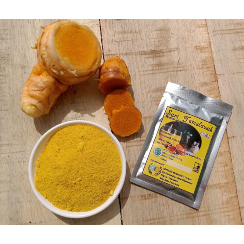 

Serbuk temulawak (sari temulawak)