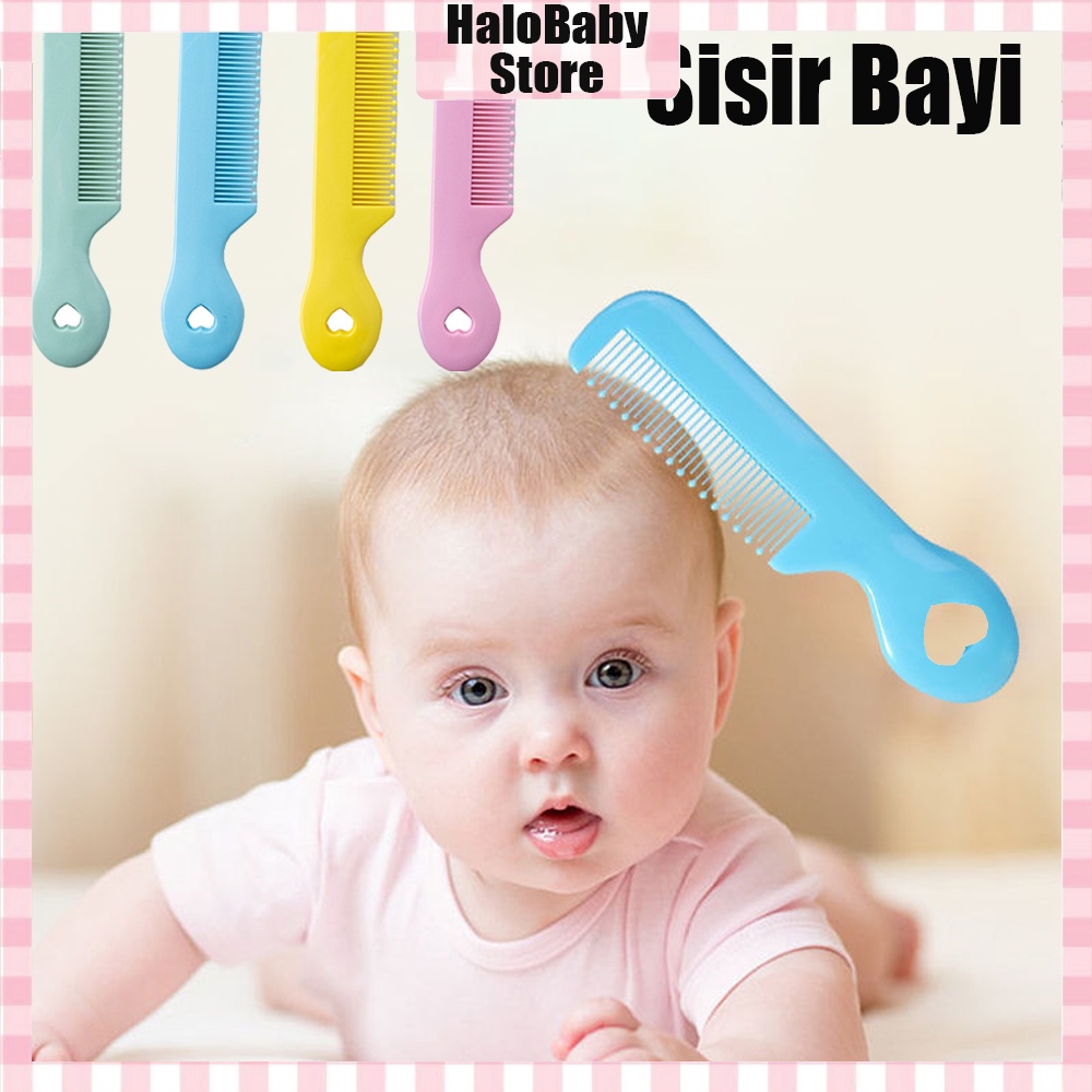 Halobaby Sisir Bayi Imut / Sisir Anak / Mini Baby Safety Comb