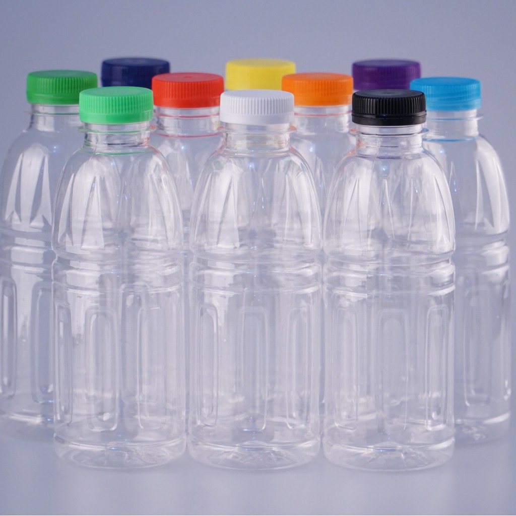 Botol Plastik 300 ml (Min 50 pcs) Botol Soya Murah. Botol Minuman. Tutup Shortneck [Grab/Gosend]