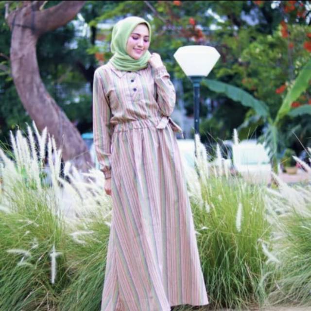Maxi Dress Gamis Syari Pesta Carissa Terbaru Fashion Muslim/Busana Muslim/Dress Muslim/Baju Muslim