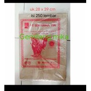 

kertas nasi gajah merah uk 28 X 39 cm isi 250lembar