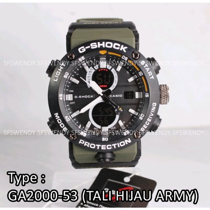 Jam Tangan GA2000 Terbaru Jam Terlaris Pria Dualtime. Jam Tangan Outdoor