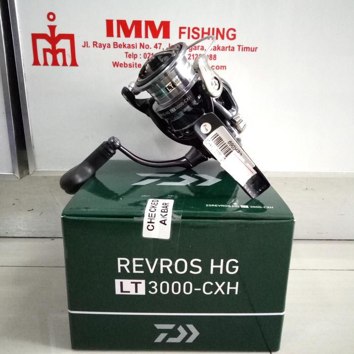 alat pancing mantul habis Reel Daiwa Revros HG LT 3000CXH