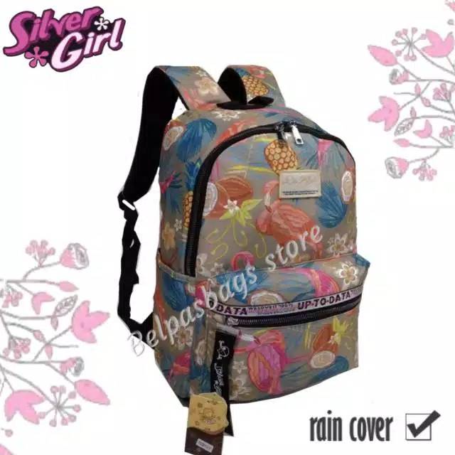 Tas ransel alto silver girl wanita 70391U-1