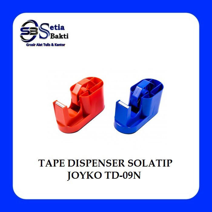 

JOYKO Tape Dispenser TD 09N - Tempat Solatip 2 Core - 1 Pcs