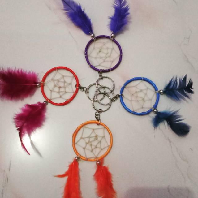 Gantungan Kunci Dream Catcher Mini