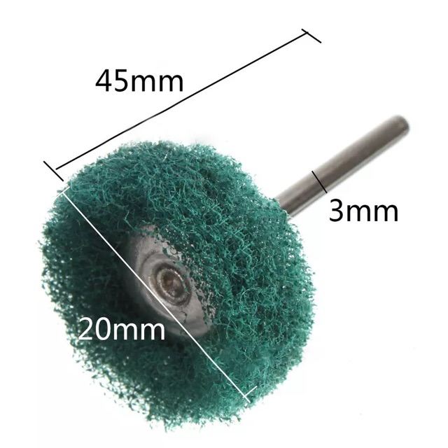 Polishing wheel brush