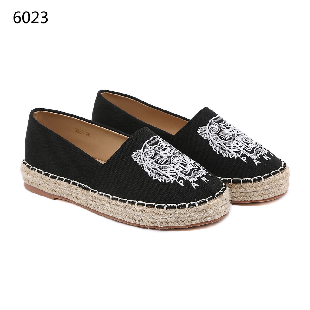 KT Embroidered Espadrilles #6023 C12231 778-23